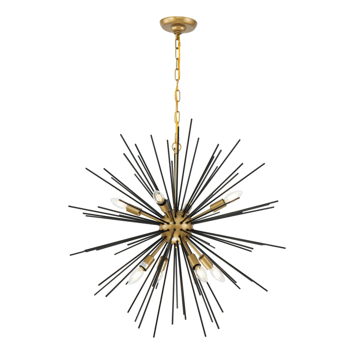 Timber Pendant in Black by Living District
