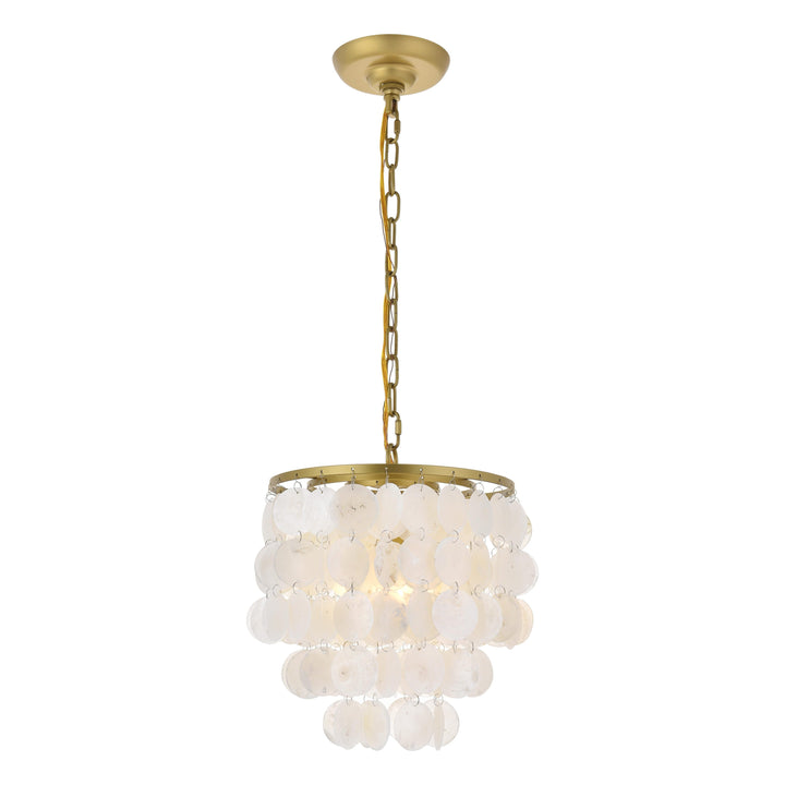 Selene Pendant in Brass by Living District