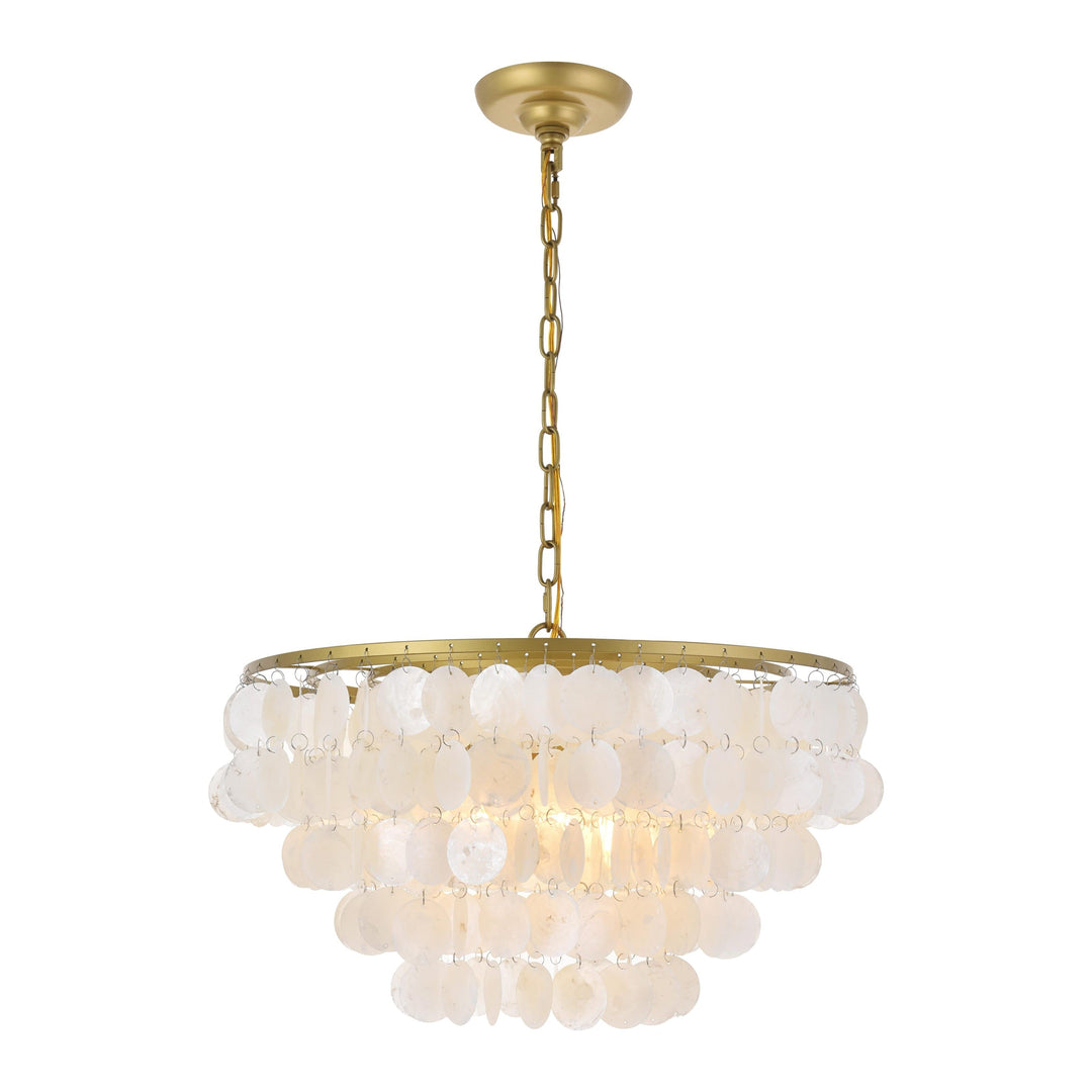 Selene Pendant in Brass by Living District