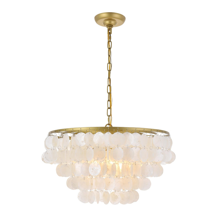 Selene Pendant in Brass by Living District