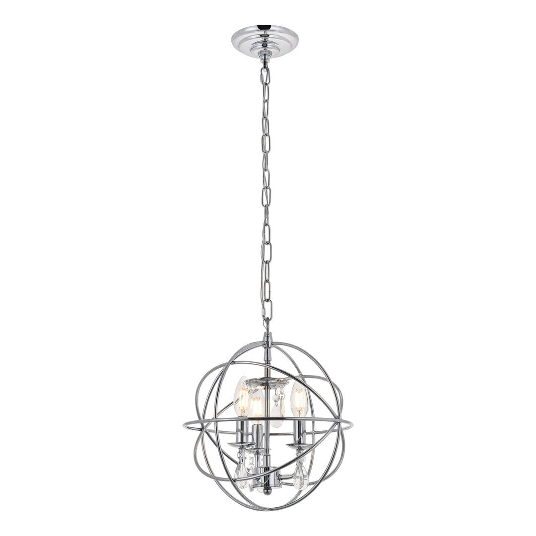 Wallace Pendant in Chrome by Living District