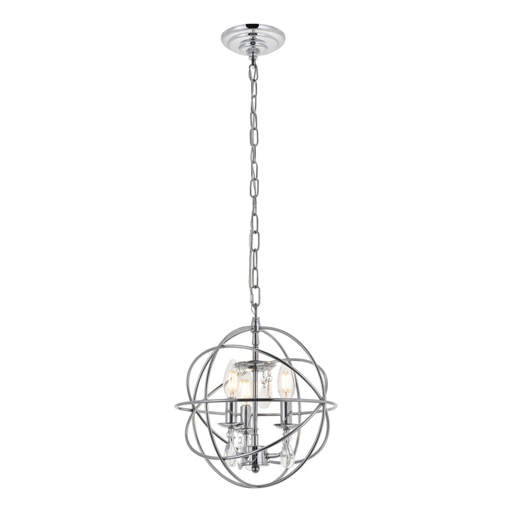 Wallace Pendant in Chrome by Living District
