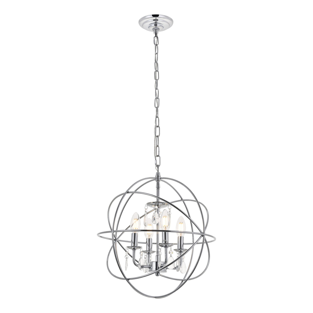 Wallace Pendant in Chrome by Living District
