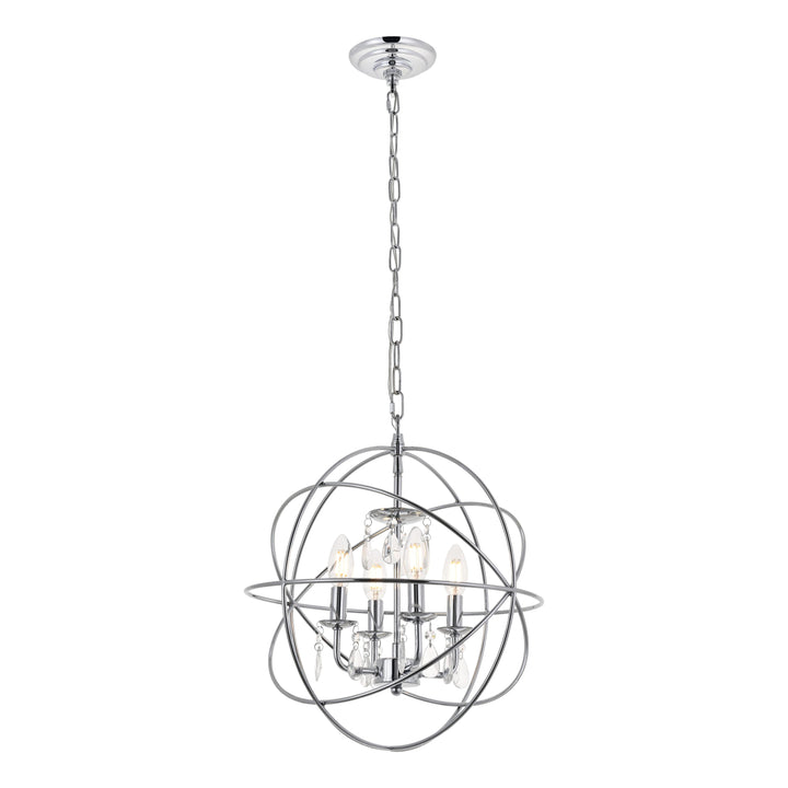 Wallace Pendant in Chrome by Living District
