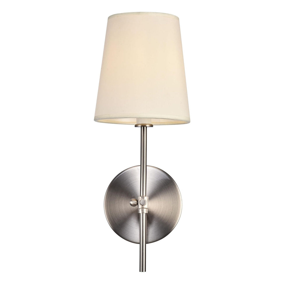 Mel Wall Sconce in Burnished Nickel by Living District