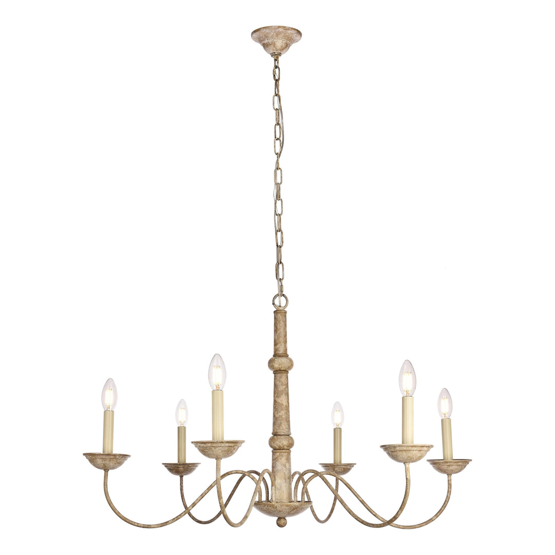 Merritt Chandelier, 35", by Living District