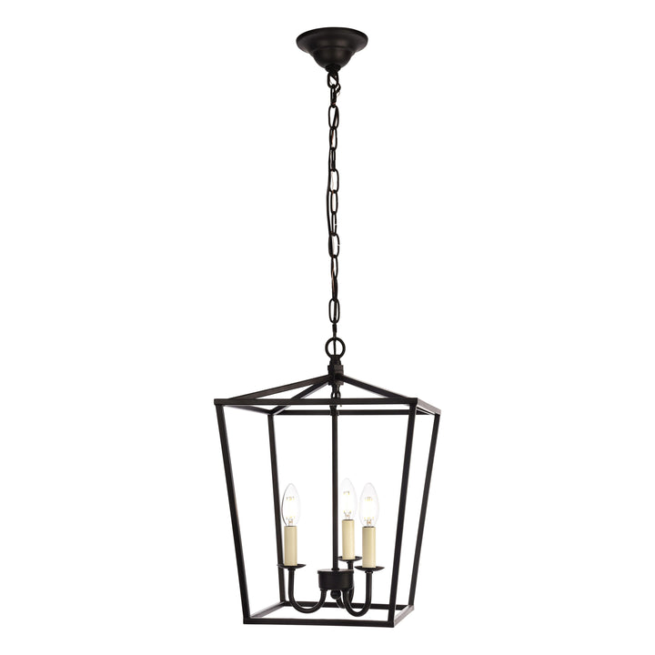 Maddox Pendant in Black by Living District