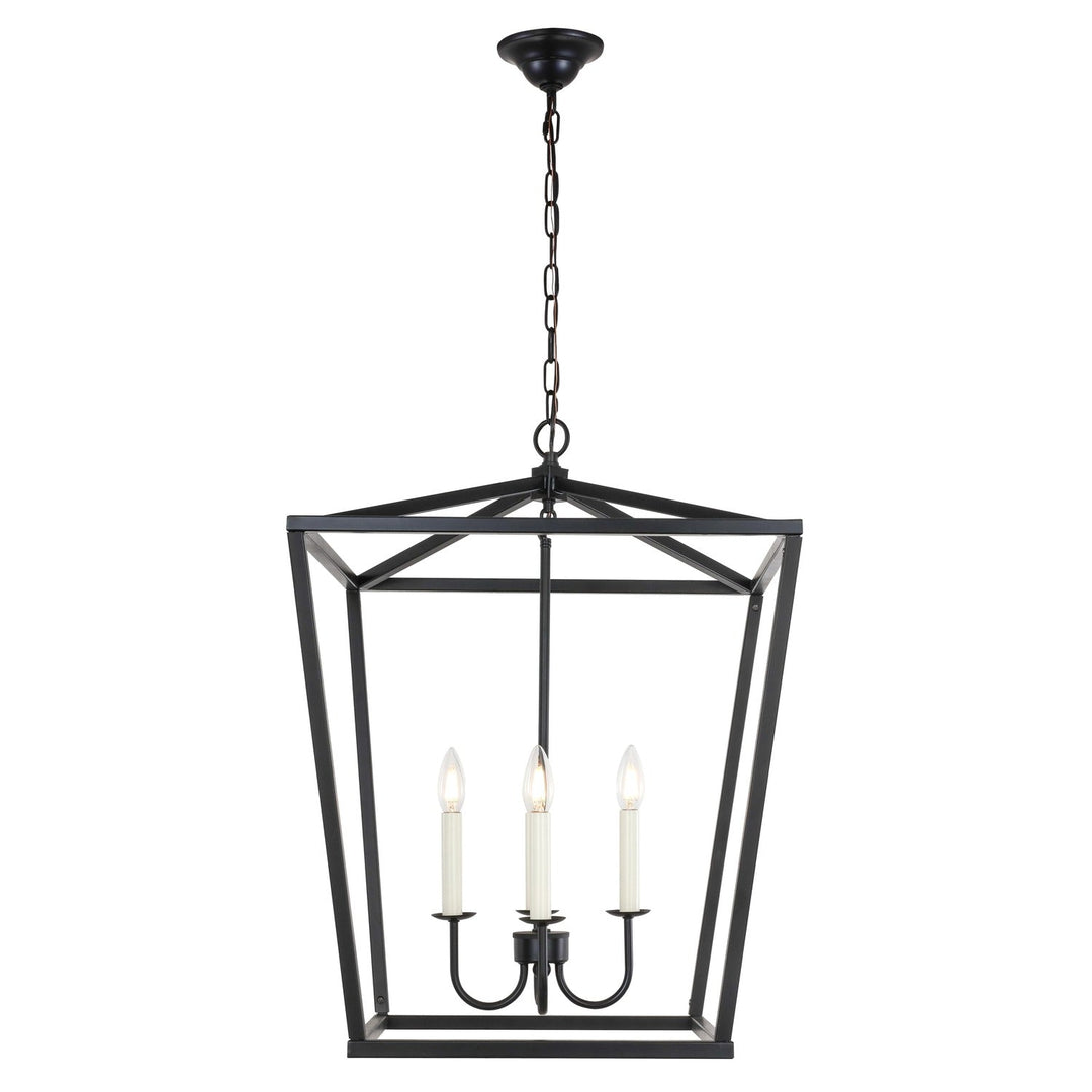 Maddox Pendant in Black by Living District