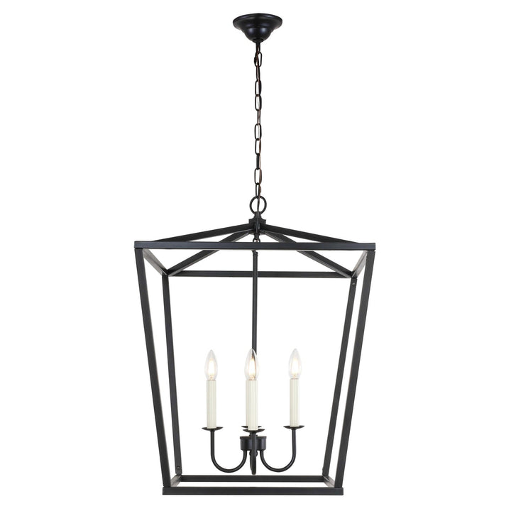 Maddox Pendant in Black by Living District