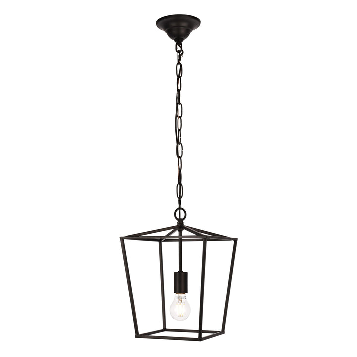 Maddox Pendant in Black by Living District