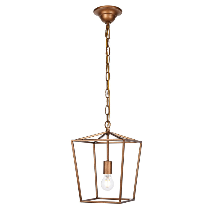Maddox Pendant in Gold by Living District