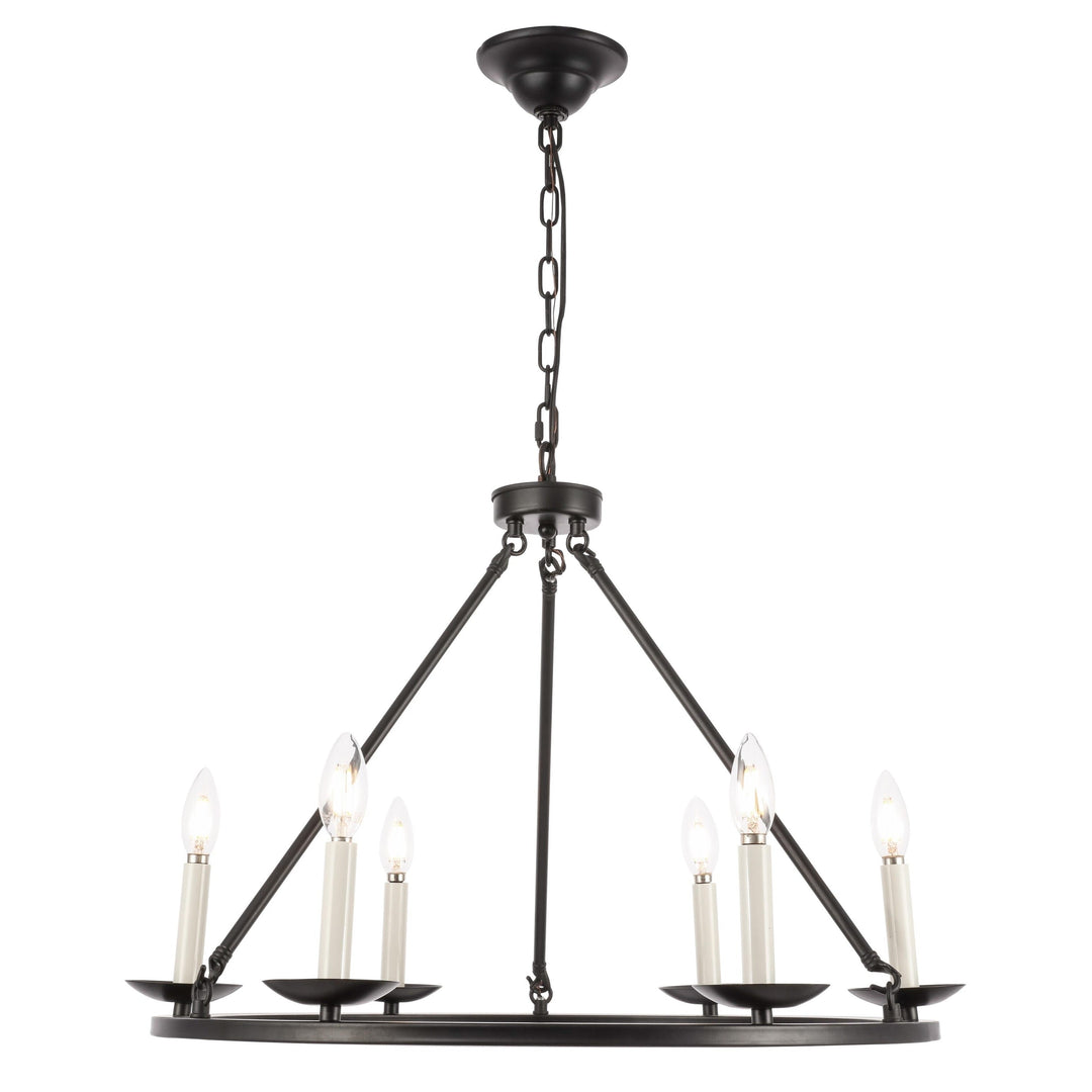 Maine Chandelier, 26", by Living District