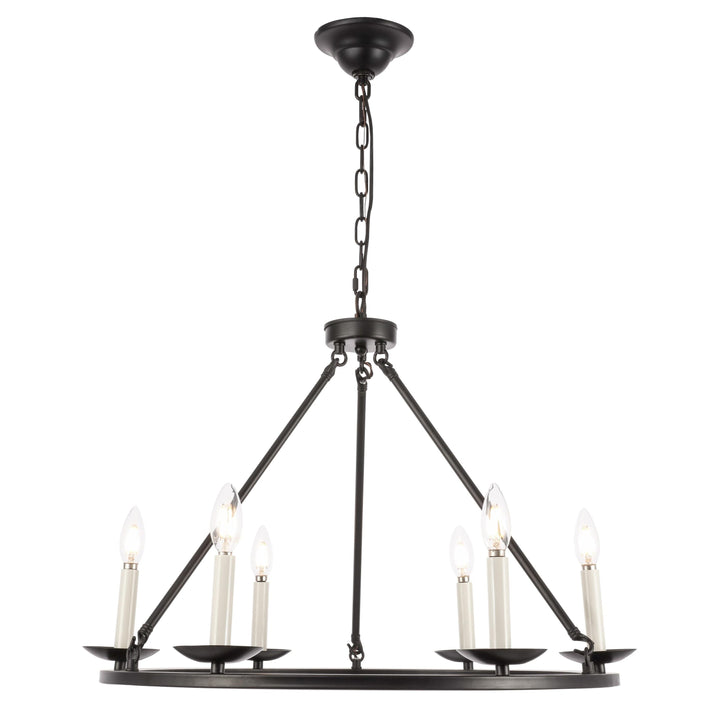 Maine Chandelier, 26", by Living District