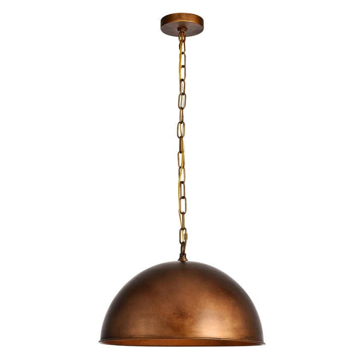 Merce Pendant in Brass by Living District