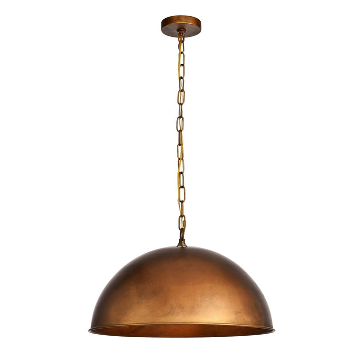 Merce Pendant in Brass by Living District