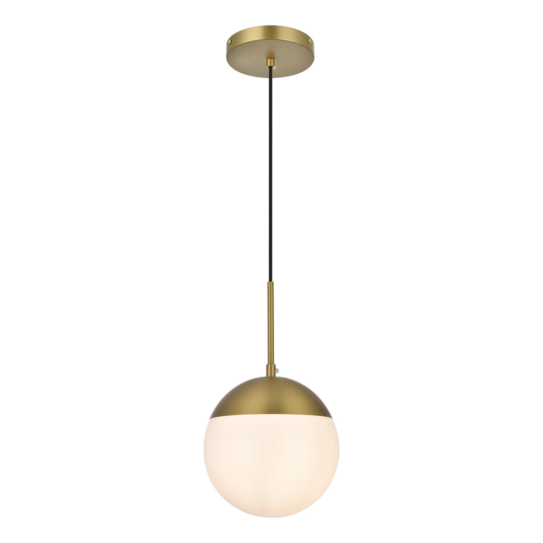 Eclipse Pendant in Satin Gold by Living District