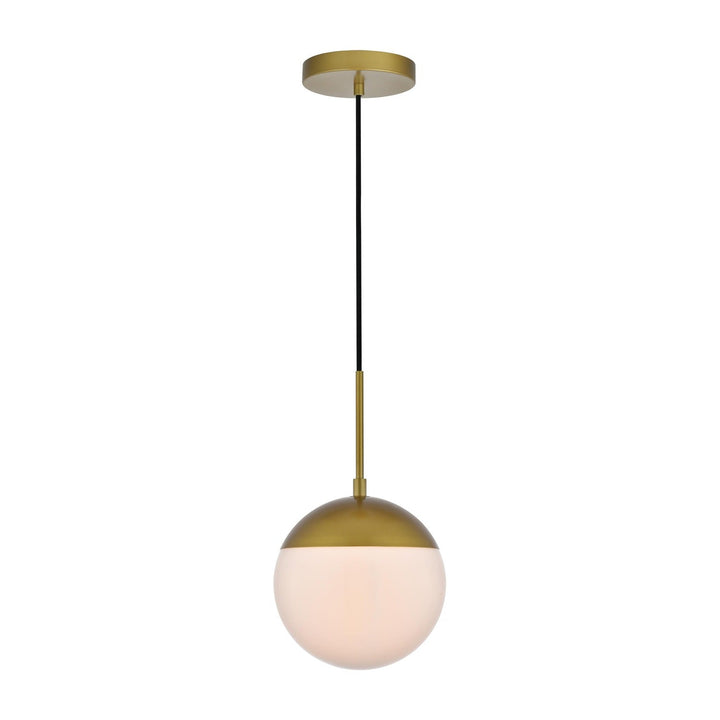 Eclipse Pendant in Brass by Living District