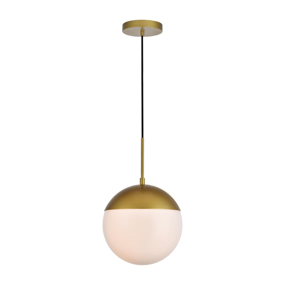 Eclipse Pendant in Brass by Living District