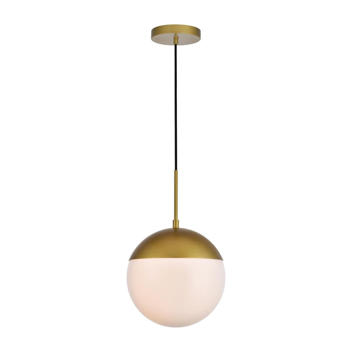 Eclipse Pendant in Brass by Living District