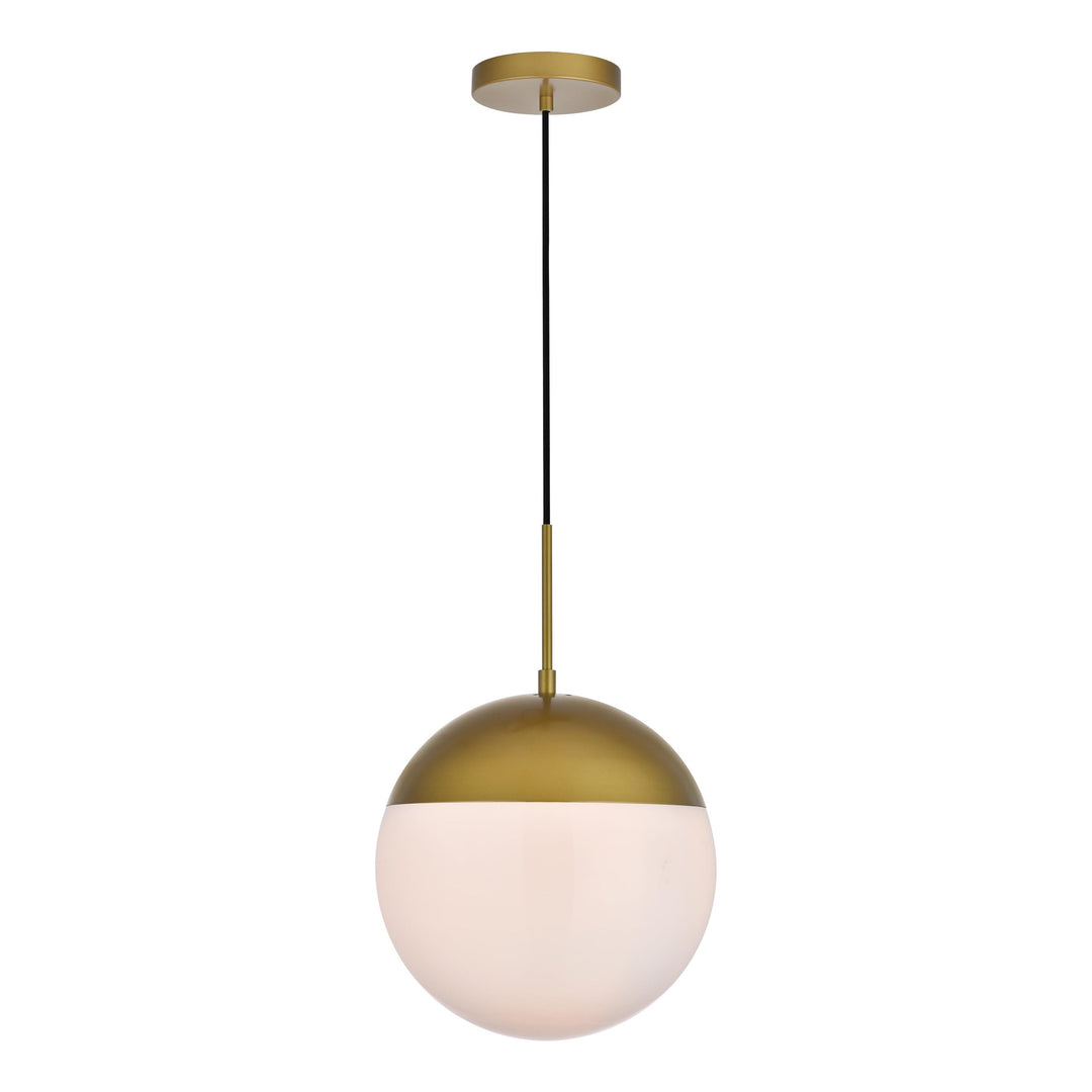 Eclipse Pendant in Brass by Living District