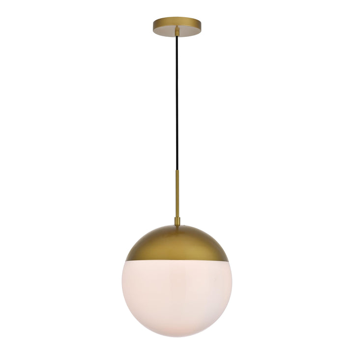 Eclipse Pendant in Brass by Living District