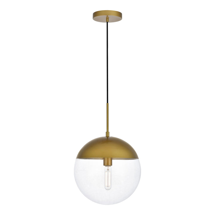 Eclipse Pendant in Brass by Living District