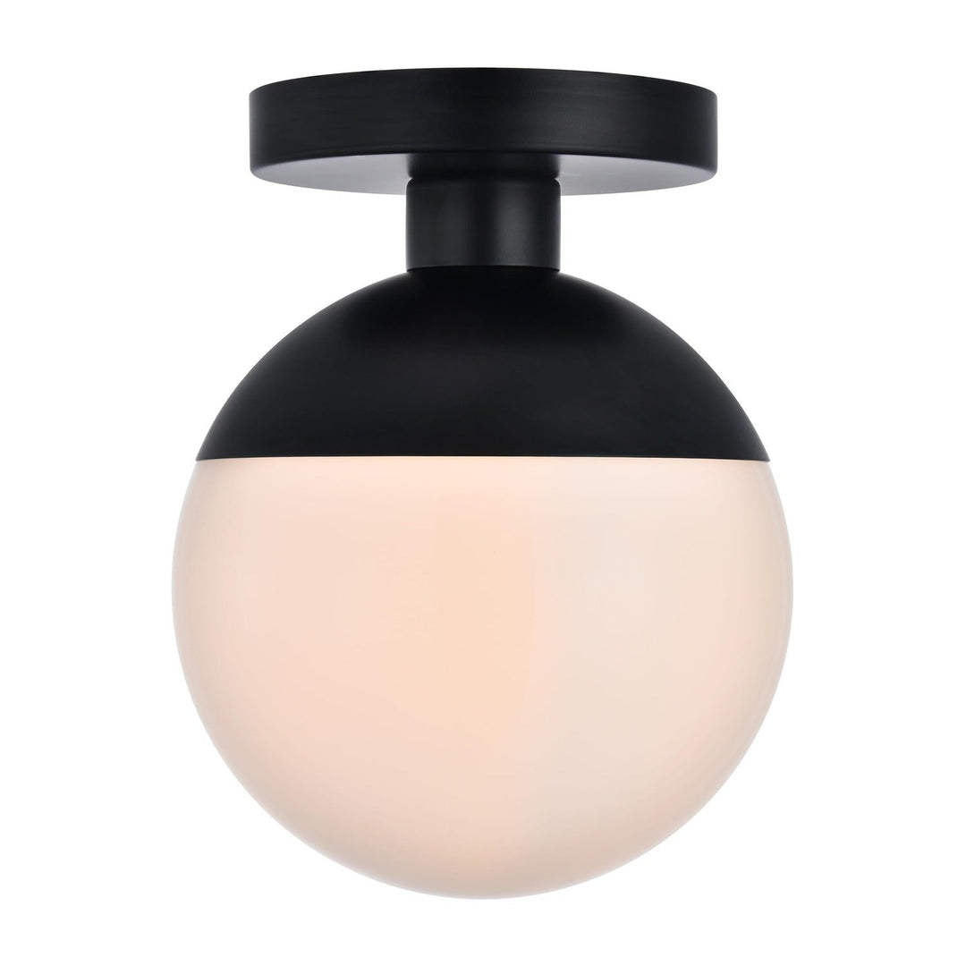 Eclipse Flush Mount in Black by Living District