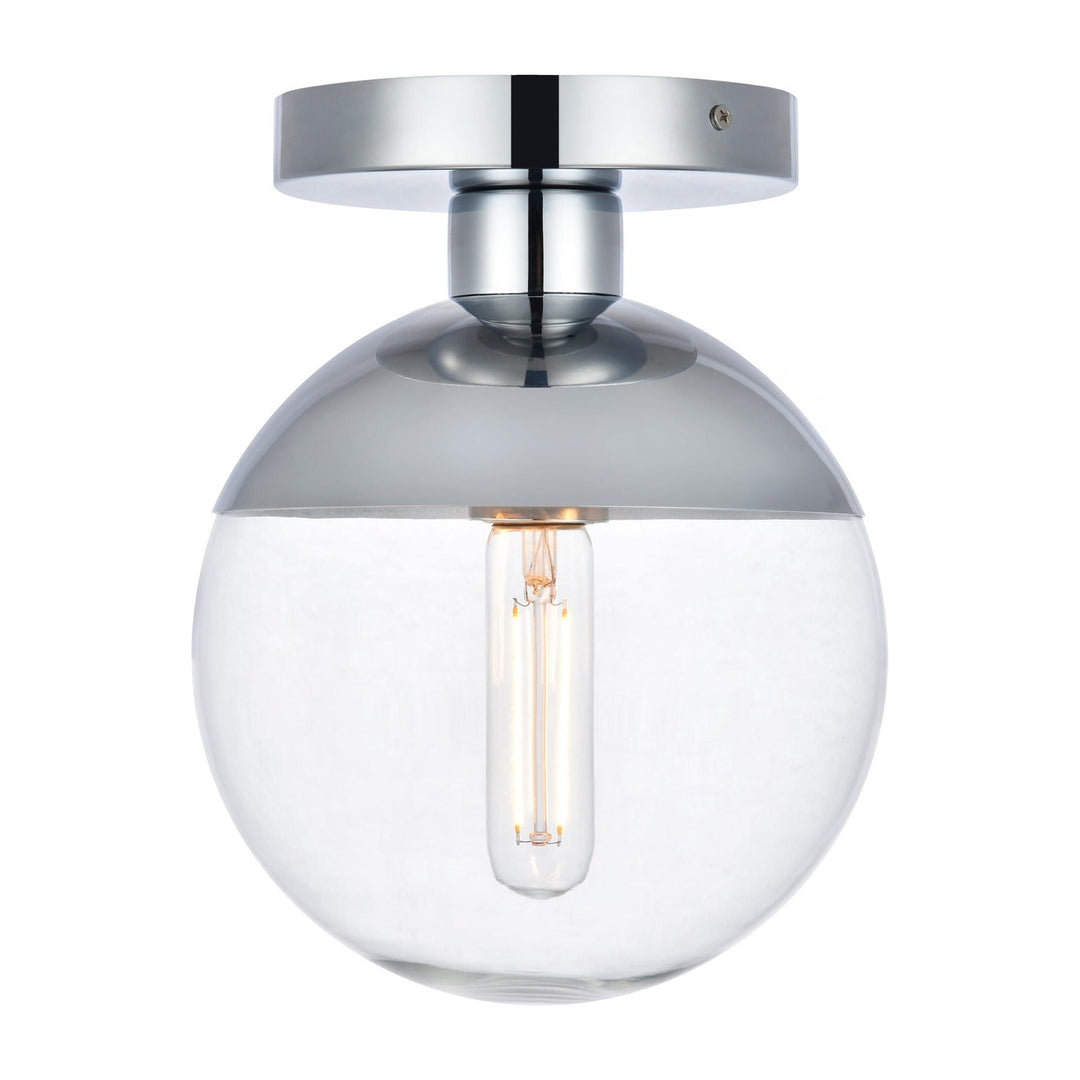 Eclipse Flush Mount in Chrome by Living District