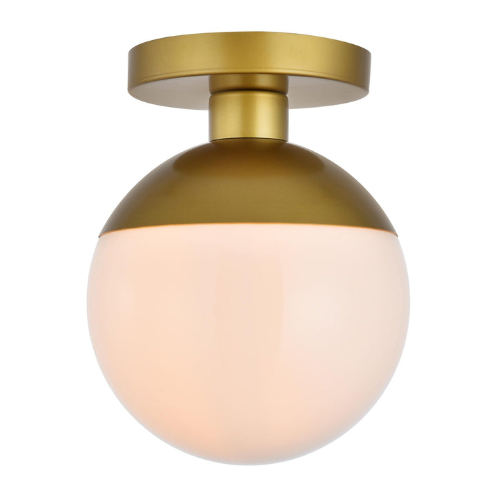 Eclipse Flush Mount in Brass by Living District