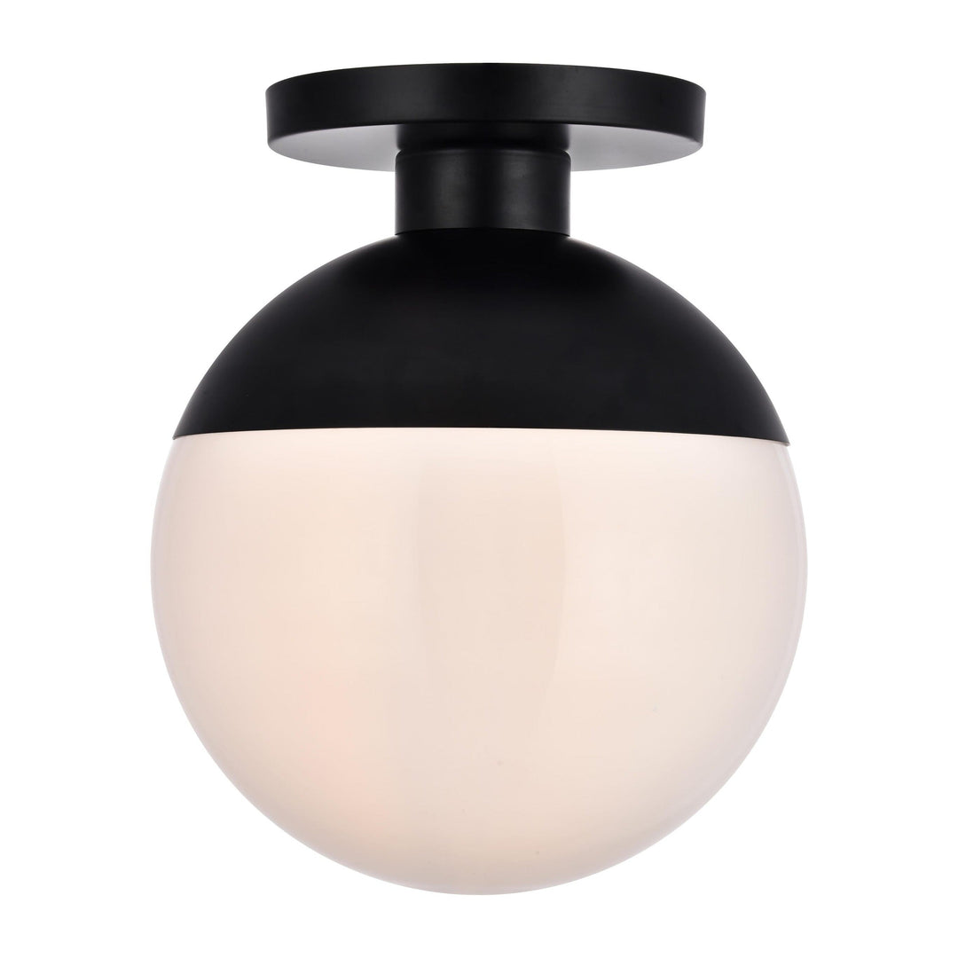 Eclipse Flush Mount in Black by Living District