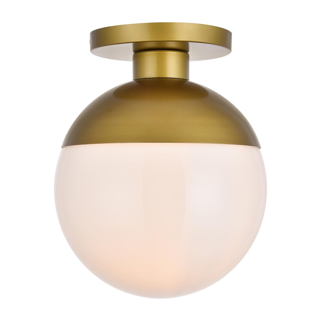 Eclipse Flush Mount in Brass by Living District