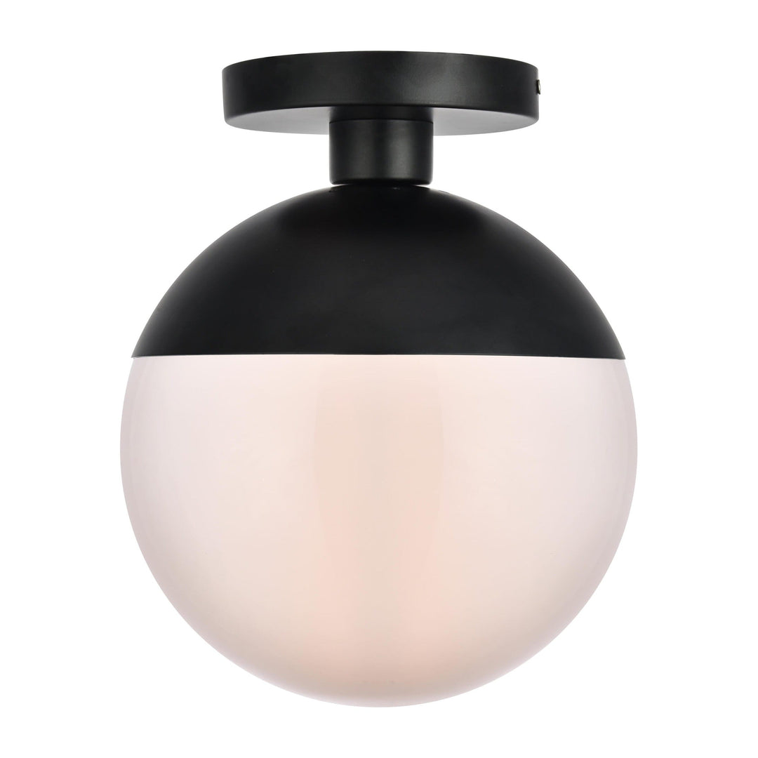 Eclipse Flush Mount in Black by Living District