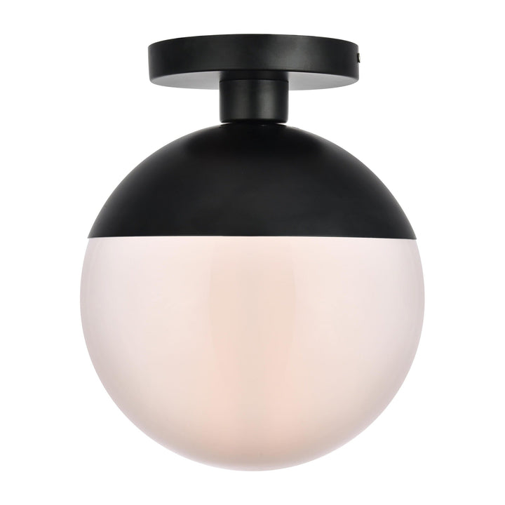 Eclipse Flush Mount in Black by Living District