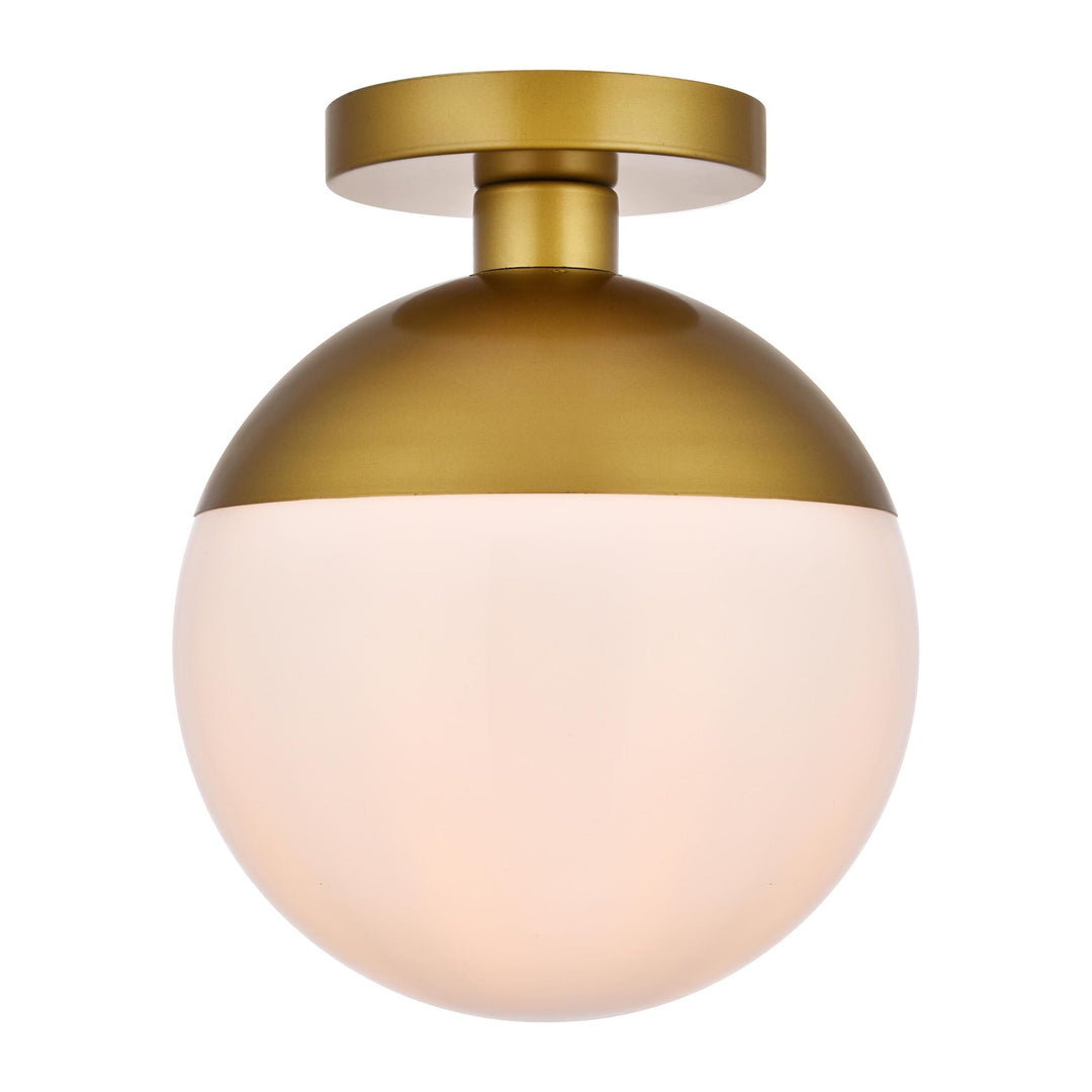 Eclipse Flush Mount in Brass by Living District