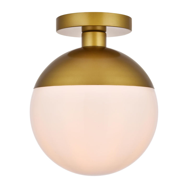 Eclipse Flush Mount in Brass by Living District
