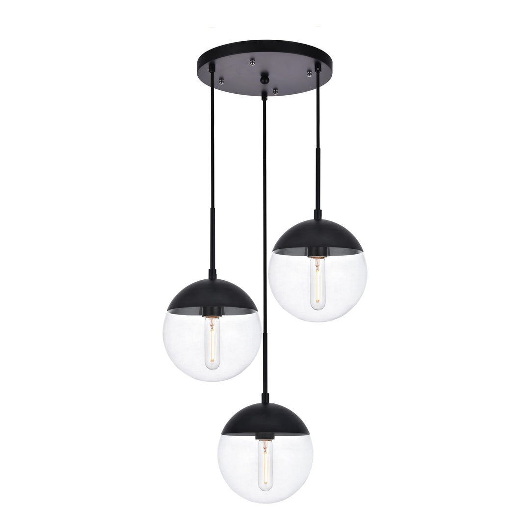 Eclipse Pendant in Black by Living District