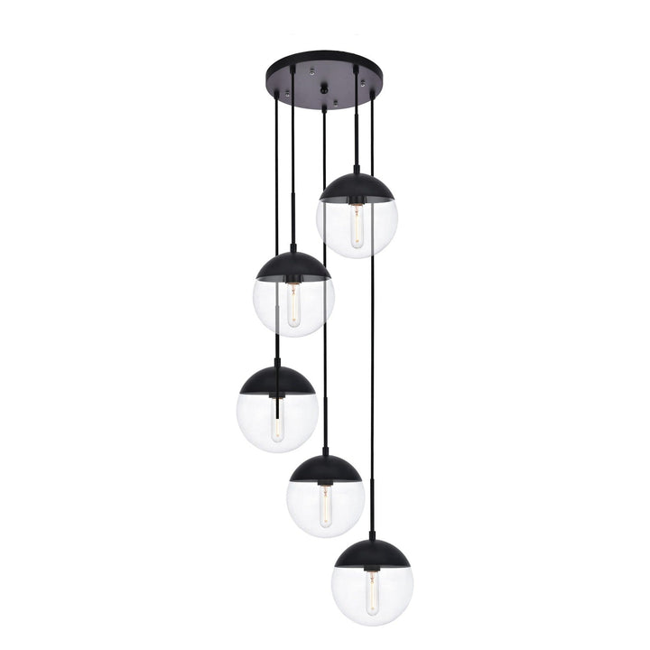 Eclipse Pendant in Black by Living District