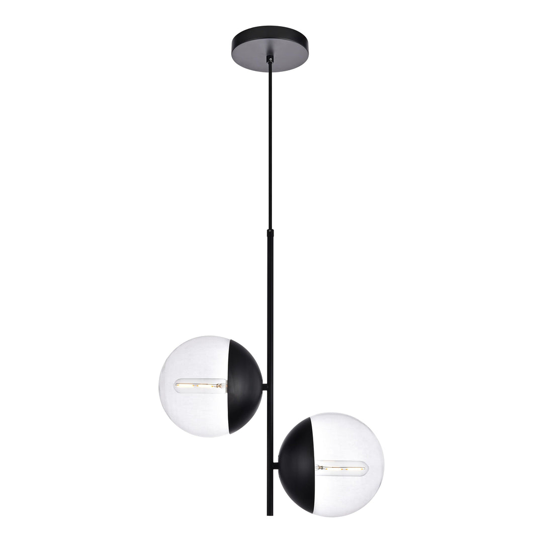 Eclipse Pendant in Black by Living District