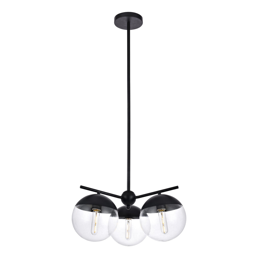 Eclipse Pendant in Black by Living District
