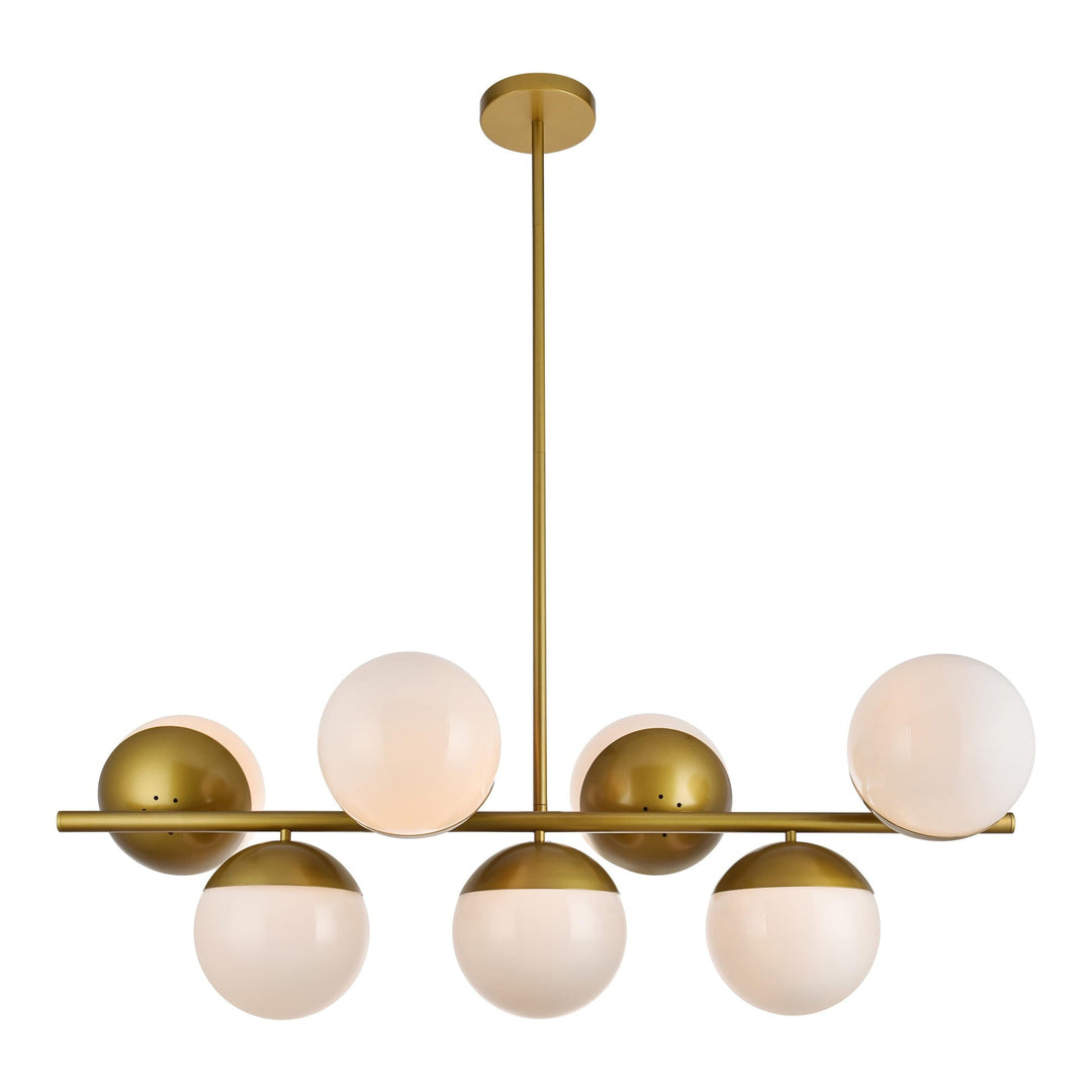 Eclipse Pendant in Brass by Living District