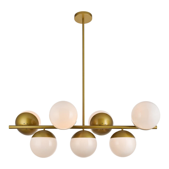 Eclipse Pendant in Brass by Living District