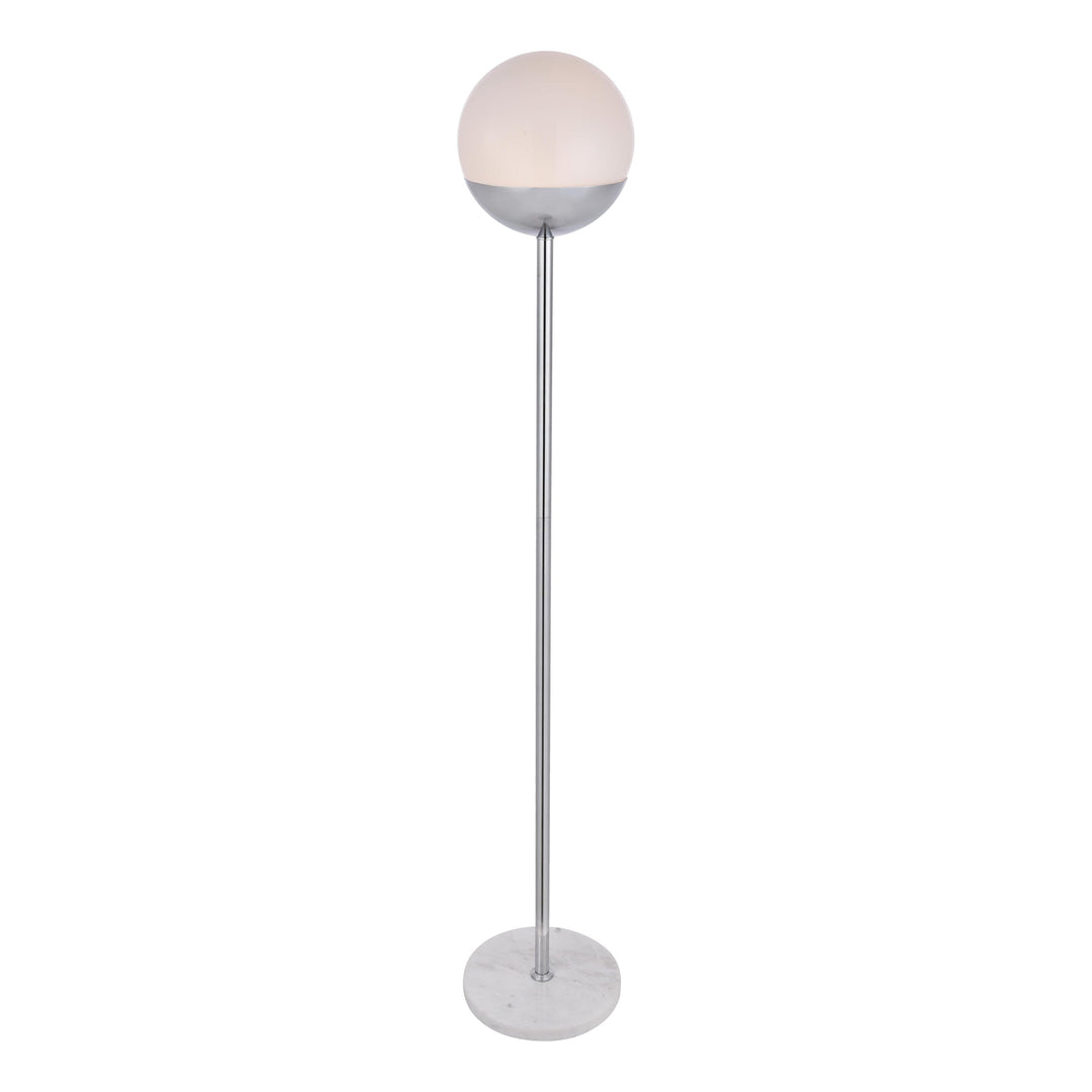 Eclipse Floor Lamp in Chrome by Living District