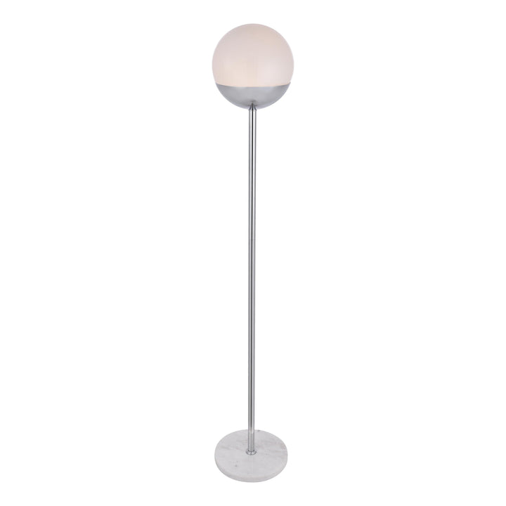 Eclipse Floor Lamp in Chrome by Living District
