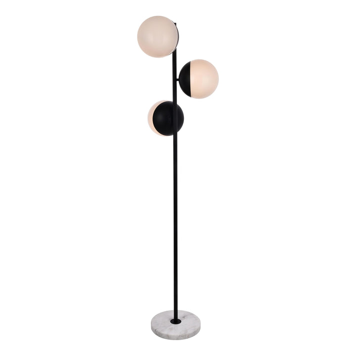 Eclipse Floor Lamp in Black by Living District