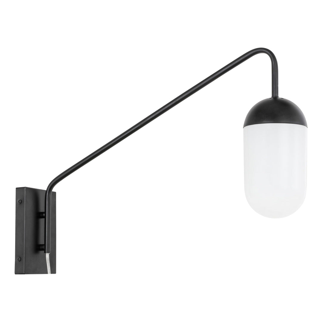 Kace Wall Sconce, LD6175BK, by Living District