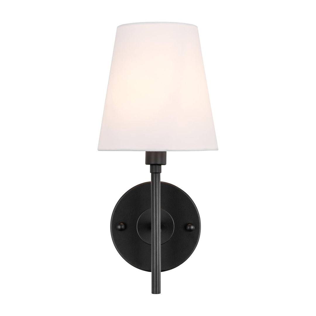 Cason Wall Sconce in Black by Living District