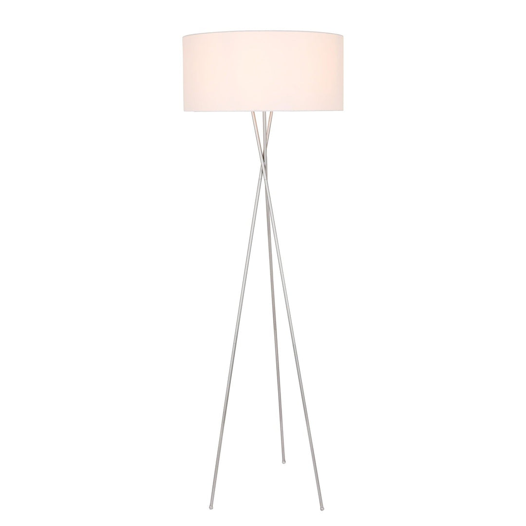 Cason Floor Lamp in Silver by Living District