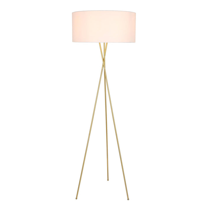 Cason Floor Lamp in Brass by Living District