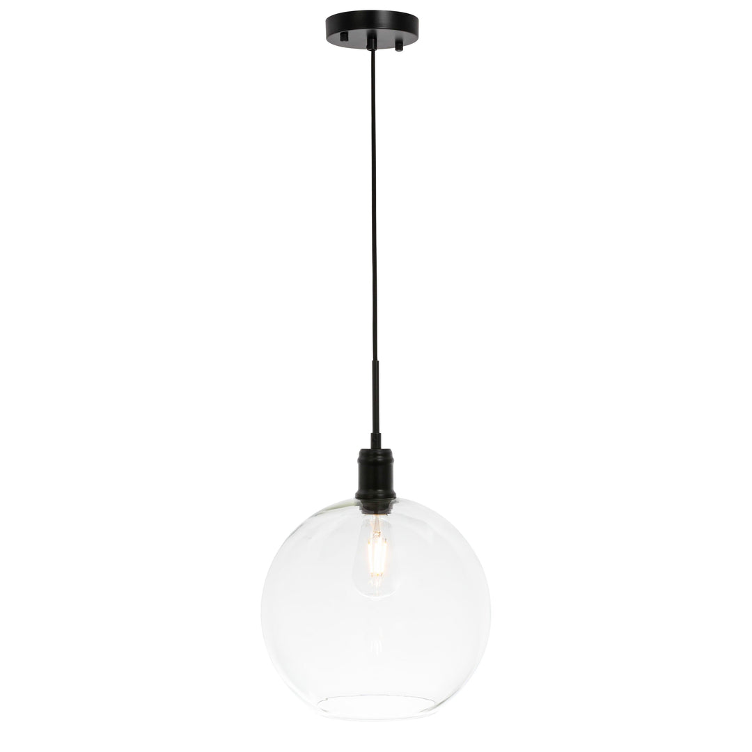 Emett Pendant in Black by Living District