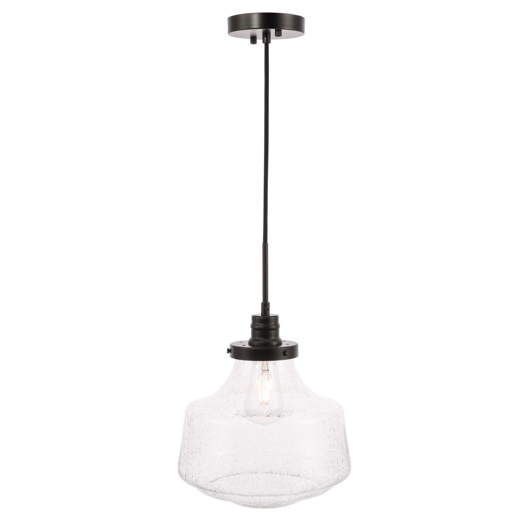 Lyle Pendant in Black by Living District